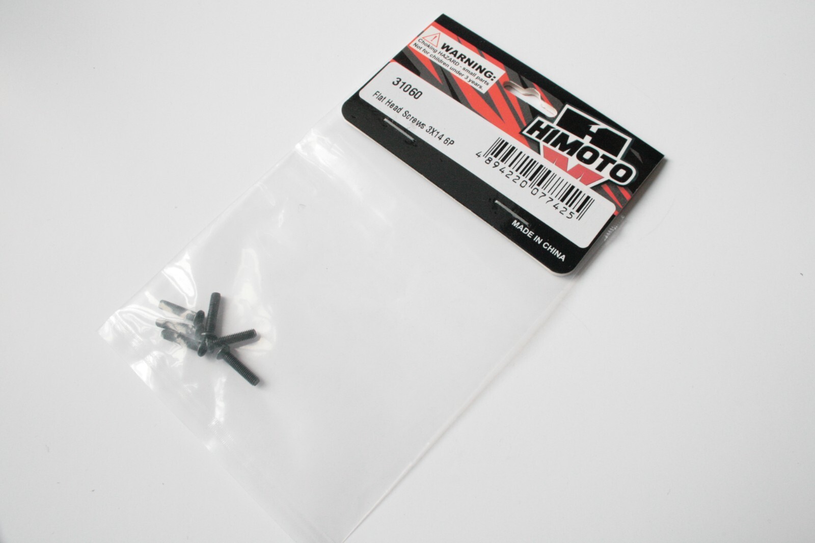 Himoto E10 Countersunk Flat Head Screws M3x14mm (6pcs) - 31060
