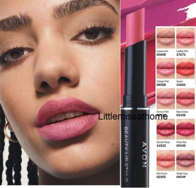 AVON LIP STYLO LSF 15 langanhaltender Lippenstift mittlere bis vollfarbige Abdeckung