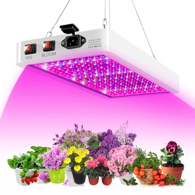 2000W LED GROW LIGHT LAMP PFLANZENLAMPE VOLLSPEKTRUM PFLANZENLICHT-PFLANZENLEUCH