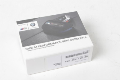 BMW F15 F86 X5 F16 F86 X6 F45 M Performance Alcantara Key Case GENUINE