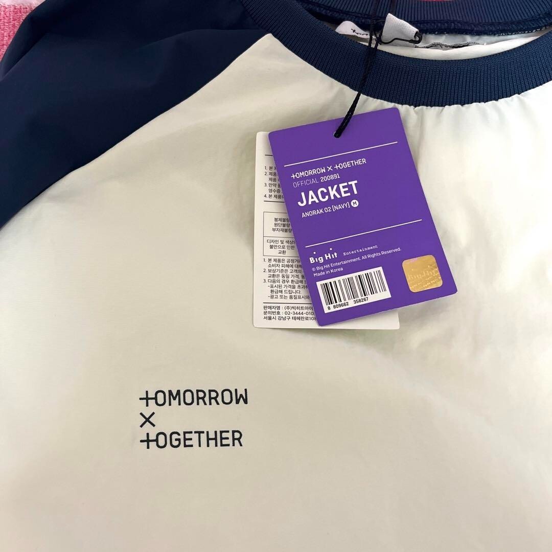 TXT TOMORROW X TOGETHER ETERNITY UNIFORM Jacket Anorak 02 Navy