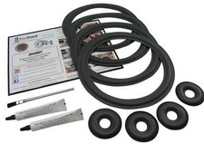 Kit surround schiuma woofer KEF Reference 107/2 + tappi polvere ciambella FSK-KEF107C