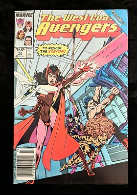 WEST COAST AVENGERS #43 VOL. 2 MARVEL COMIC BOOK