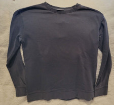 Boys Cat  Jack Gray Charcoal Long Sleeve Sweat Shirt Size Large New