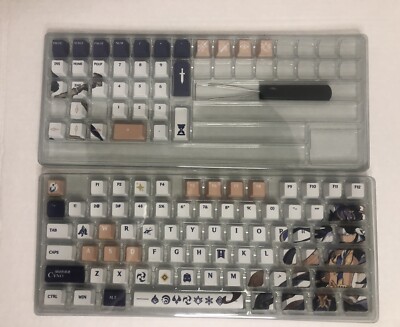 Genshin Impact Cyno PBT Keycaps For Mechanical Keyboard MX SWITCH 108 Keys