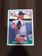 1989 Score Update Randy Johnson #77T Seattle Mariners ROOKIE