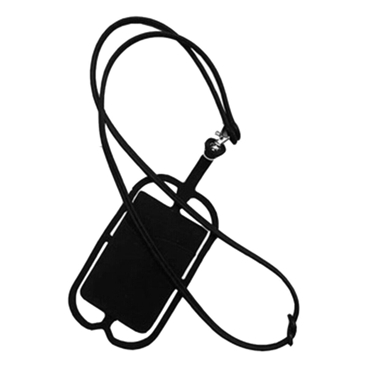 Silicone Phone Holder Lanyard Case Cover Neck Strap Necklace Sling