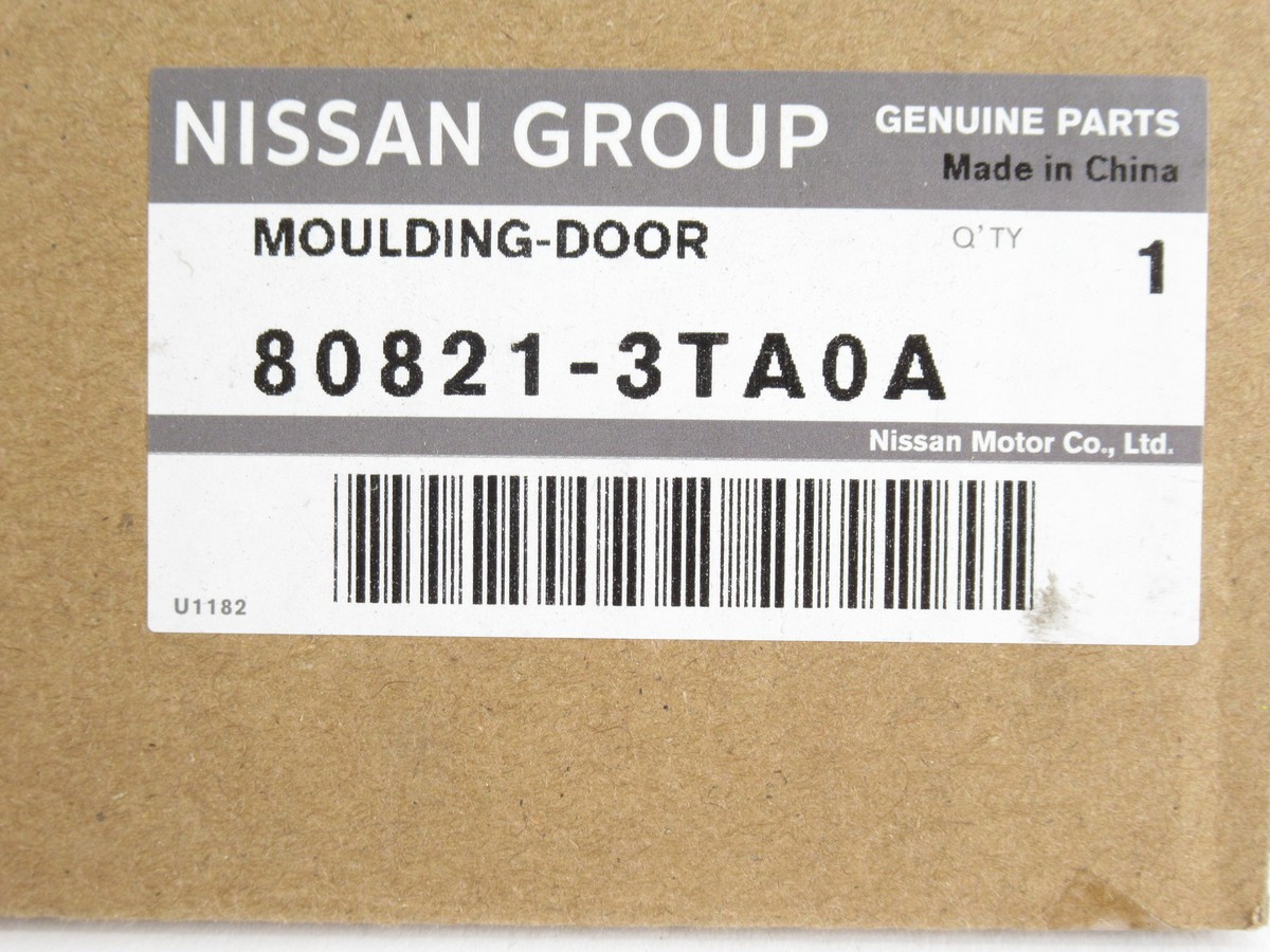 OEM Nissan 80821-3TA0A Driver Front Window Sweep Belt Molding 2013