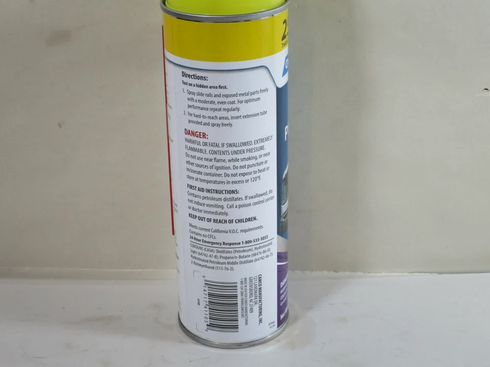 Camco 41105 Slideout Lube & Protectant - RV / Camper 15oz. Case of 6 Cans - Image 4 of 4