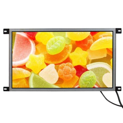 15.6inch 1920x1080 1000nit Outdoor LCD Screen HD DVI VGA LCD Board Metal Casse