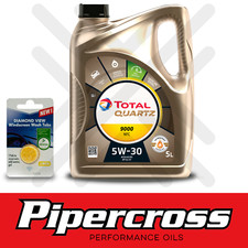 Total Quartz 9000 Future NFC 5W30 Engine Oil 5L 5 Litres + 5L SCREENWASH TAB