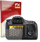 atFoliX 3x Screen Protector voor Sony Alpha a58 SLT-A58 mat&schokbestendig