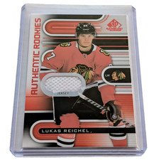 2022-23 SP Game Used Jerseys Red #179 Lukas Reichel RC