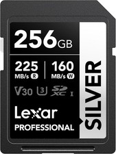 SD Card 256GB Lexar Professional UHS-I V30 225MB/s