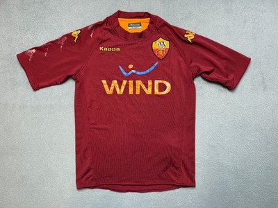 AS Roma 2010 2011 Home Kappa Boys XL Soccer Jersey Football Shirt Red