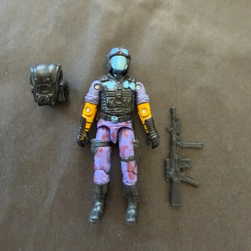 BLACK MAJOR GI JOE TRANSFORMERS COBRA WARP-CONS VIPER LE CUSTOM FIGURE MT-/MT