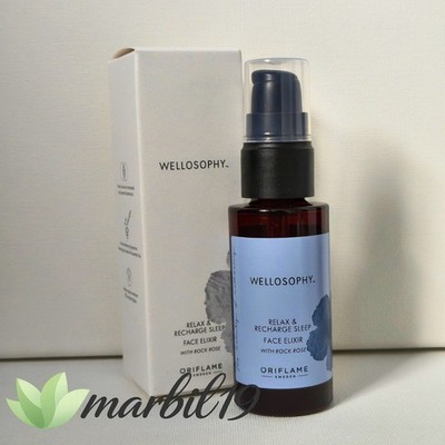 Oriflame Wellosophy Relax & Recharge Sleep Face Elixir | Kostenloser Versand