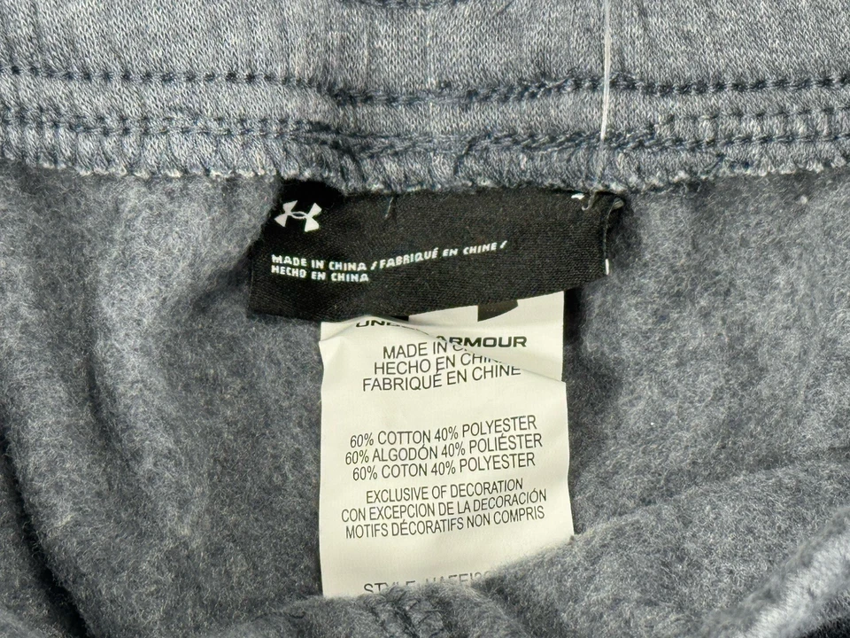 ✅Nuevo ✅Solo Joggers Under Armour ✅Talla 4T ✅Gris ✅Pantalones de chándal ✅Atletismo ✅Logo Foto 4 de 4