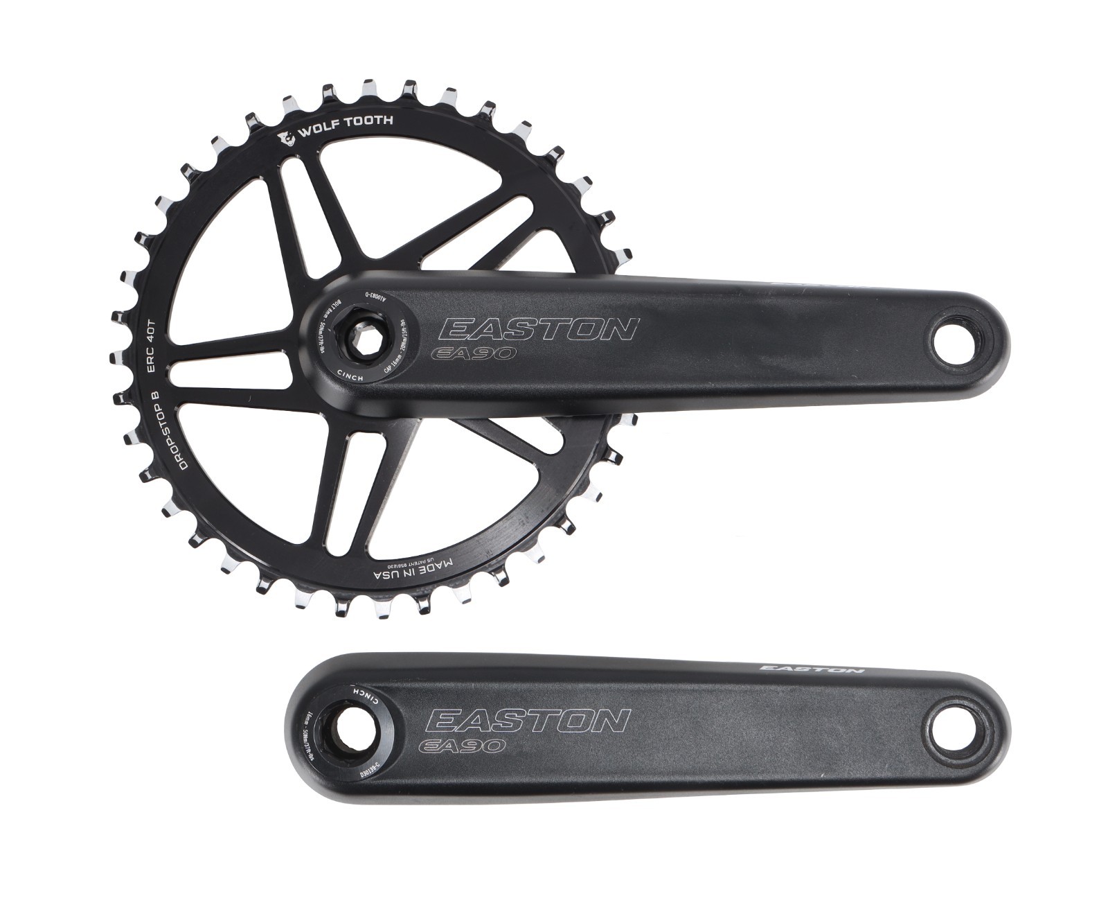 Easton EA90 1 x 11 Speed Alloy Gravel Bike Crankset 175mm 40