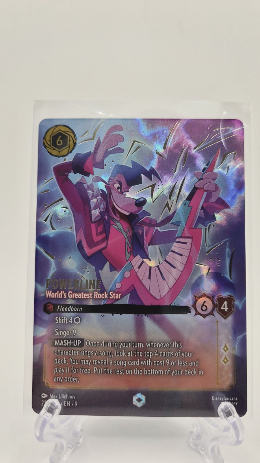 ENCHANTED Powerline - World's Greatest Rockstar - 233/204 - Enchanted - Lorcana