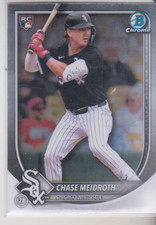 2025 Bowman Chrome Chase Meidroth rookie #71 Chicago White Sox