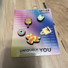 Crocs Jibbitz Charms Uniquely You Trick Or Treat Candy Corn Halloween Never Used