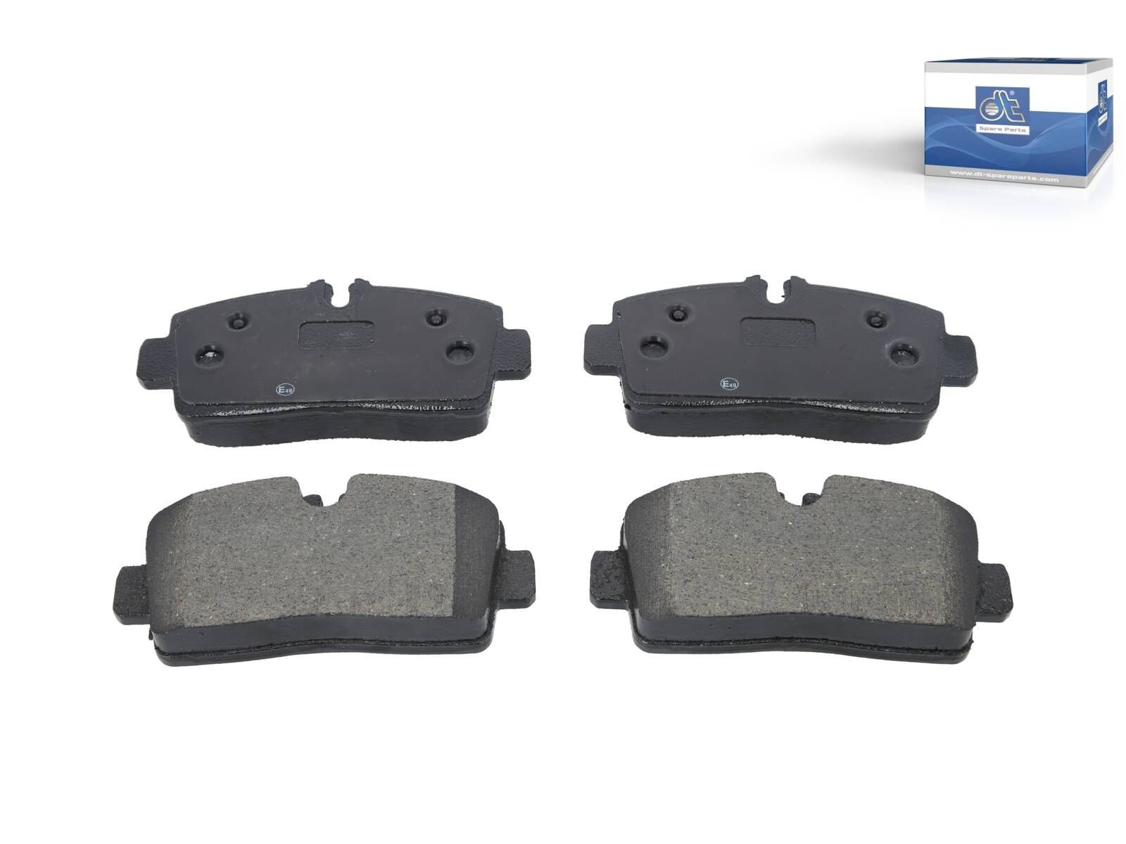 Kit garnitures disque de frein DT Spare Parts 7.00275 plaquettes de frein camion