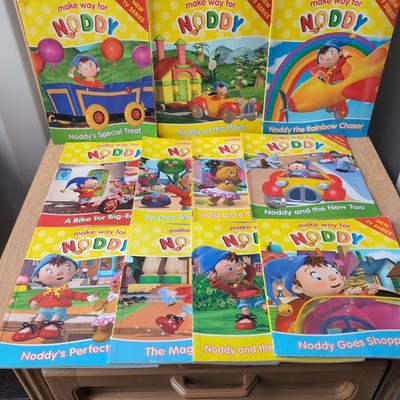 Vintage Make Way for Noddy Childs Books Set 2002-3 Enid Blyton Toy Town Stories
