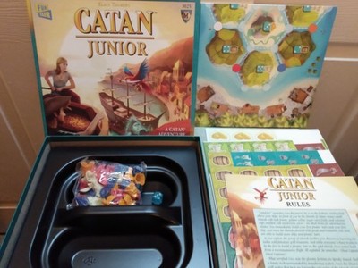 Settlers of Catan Junior 2020 Strategy Board Game For Kids Complete New Open Box