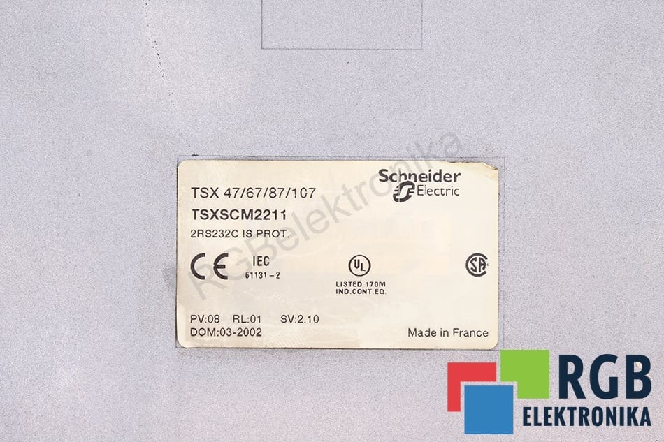 TSXSCM2211 SCHNEIDER ELECTRIC - Reconditionné - Garantie 24 mois