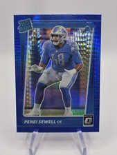 Penei Sewell 2021 Donruss Optic Rated Rookie #260 Blue Hyper Prizm (RC)