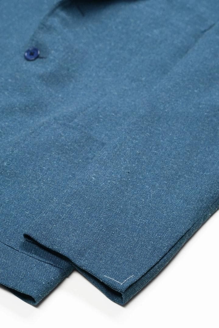 Ring Jacket Blue Tailored Blazer Jacket Size 44 S… - image 7