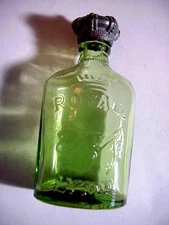 ROYALL LYME Antique 2 1/2 inch PERFUME BOTTLE with Crown Top