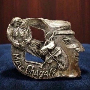 Chagall Sterling Silver Centennial Medal by Holocaust survivor Marika Somogyi