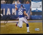 Saquon Barkley 8x10 AUTO Signed Picture Photo Beckett BAS COA Autograph NY Giant