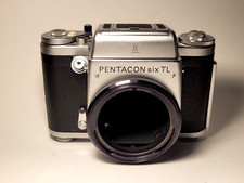 MINT SERVICED/CALIBRATED Pentacon Six TL BRIGHT FRESNEL SCREEN Body 6x6