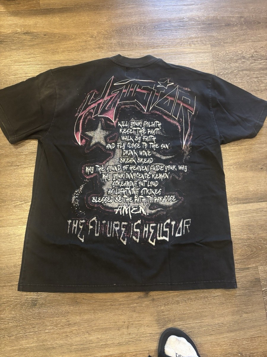 Size M - Authentic Hellstar The Future T-Shirt 'Black/Pink' | eBay