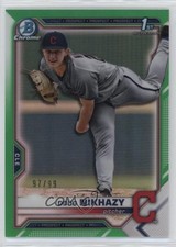 2021 Bowman Draft Chrome Green Refractor 97/99 Doug Nikhazy #BDC-143 hg6