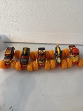 5 Monster Jam 1/64 Fire and Ice lot D Zombie Grave Digger, Great Clips