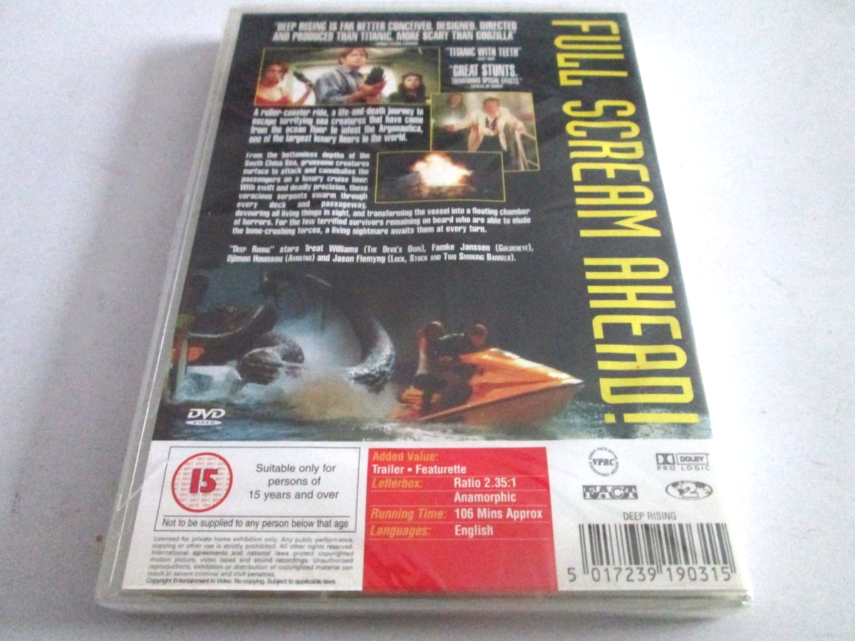 Deep Rising (DVD, 1999) for sale online | eBay UK