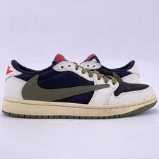 Air Jordan W 1 Low "TRAVIS SCOTT OLIVE" 2023 - Size 8W - dz4137 106 6952-6