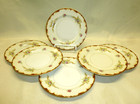 6X VTG 1950s Harmony House Fine China Wembley Bread Plates Floral Japan 6 3/8" — photo 1