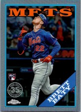 2023 Topps Chrome Update #88CU-15 Brett Baty 1988 Topps 35th Anniversary