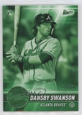 2017 Topps Bunt Green 14/99 Dansby Swanson #6 Rookie RC ni4
