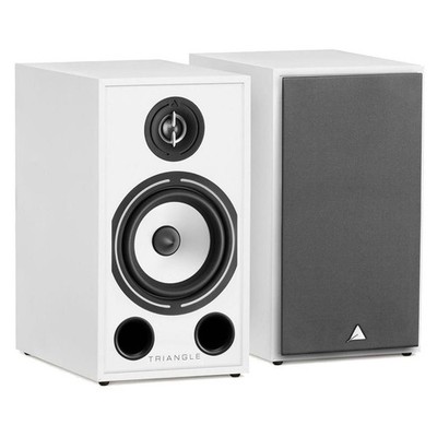Triangle Borea BR03 100W 2-Way Bookshelf Speakers, Pair, White #BORETEB35WV1C