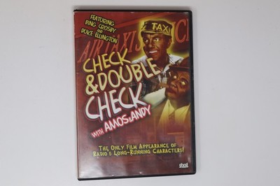 Check and Double Check with Amos & Andy DVD