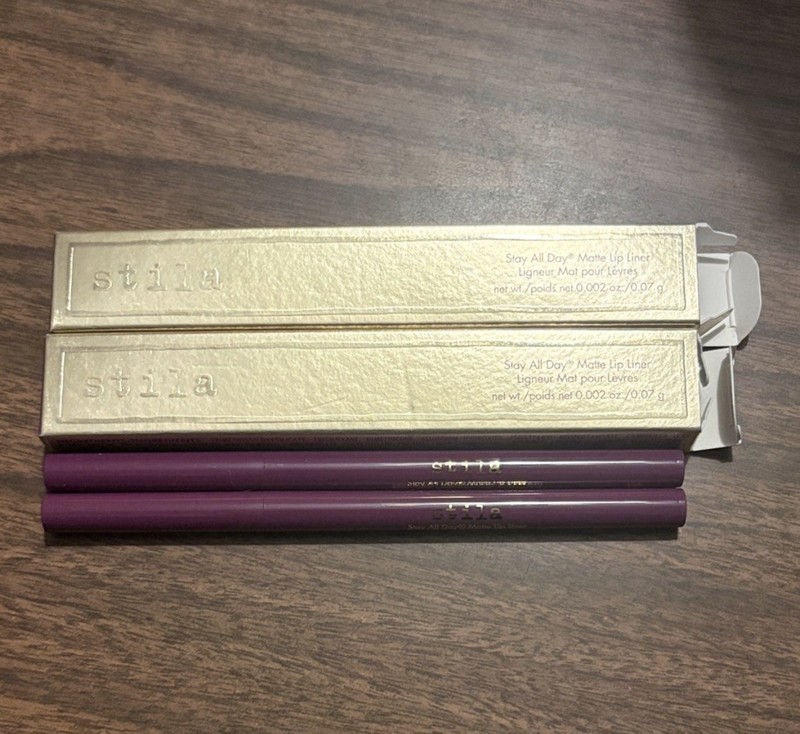 NEW 2 Stila Stay All Day Matte Lip Liner Resilience Full Size 0.002oz  0.07g NIB