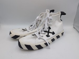 Off White Vulcanized Mid | eBay