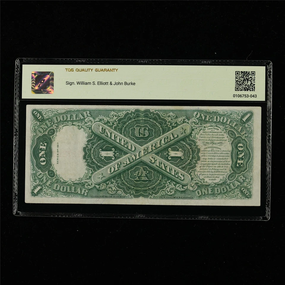 1917 United States Notes 1 Dollar Fr#37 - Image 2 of 4