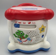    Vintage 2001 LeapFrog Learning Drum Toy w/ Lights  Sound Tested  Working 